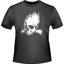Schdel/Totenkopf Shirt Bonebite Skull