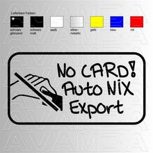 No Card Auto NIX Export