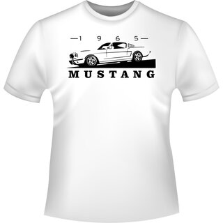 Ford Mustang Fastback 1965  T-Shirt / Kapuzenpullover (Hoodie)