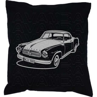 Borgward Isabella Coup (1957 - 1961) Car-Art-Kissen / Car-Art-Pillow