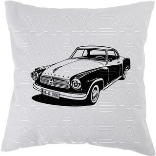 Borgward Isabella Coup (1957 - 1961) Car-Art-Kissen / Car-Art-Pillow
