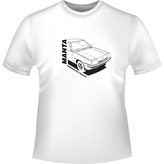 Opel Manta B T-Shirt/Kapuzenpullover (Hoodie)