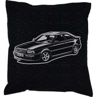 Audi (80) Coup B3 Typ 89  (1988 - 1996)  Car-Art-Kissen / Car-Art-Pillow