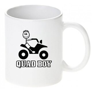 Quad Boy Tasse / Keramikbecher m. Aufdruck