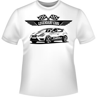 Seat Leon CUPRA  (ab 2014) T-Shirt / Kapuzenpullover (Hoodie)