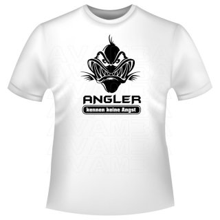 Angler kennen keine Angst! T-Shirt/Kapuzenpullover (Hoodie)