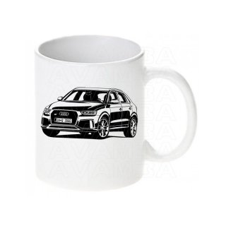 Audi Q3 Quattro  Tasse / Keramikbecher m. Aufdruck