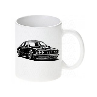 BMW E24 628 630 635 Cs V3 (1975-1989)) Tasse / Keramikbecher m. Aufdruck