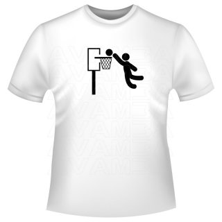 Basketball Picto T-Shirt/Kapuzenpullover (Hoodie)