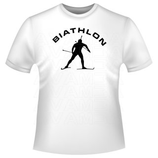 Biathlon T-Shirt/Kapuzenpullover (Hoodie)