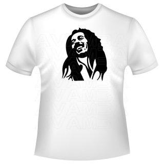 Bob Marley (V2) T-Shirt/Kapuzenpullover (Hoodie)
