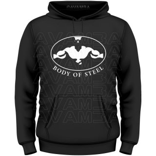 Bodybuilding Body of steel T-Shirt/Kapuzenpullover (Hoodie)