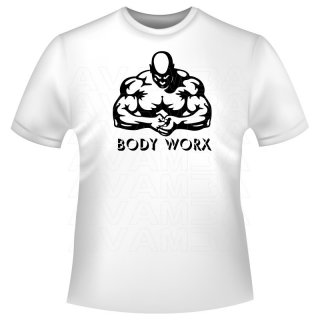 Bodybuilding Bodyworx T-Shirt/Kapuzenpullover (Hoodie)