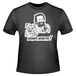 Bud S. Legends never die T-Shirt/Kapuzenpullover (Hoodie)