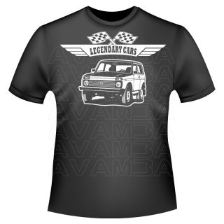 Lada Niva 4x4 (1976 - ) Lada Niva T-Shirt / Kapuzenpullover (Hoodie)