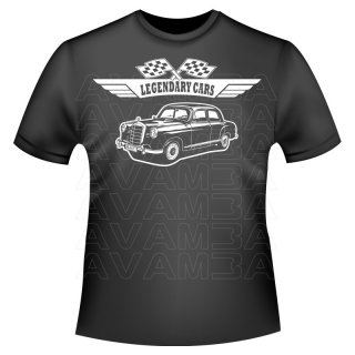 Mercedes Ponton Version 2  (1953 - 1962)  T-Shirt / Kapuzenpullover (Hoodie)