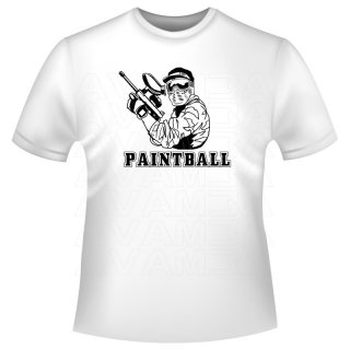 Paintball No4 T-Shirt/Kapuzenpullover (Hoodie)