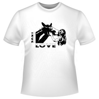 Pferde: True Love Version2 T-Shirt/Kapuzenpullover (Hoodie)