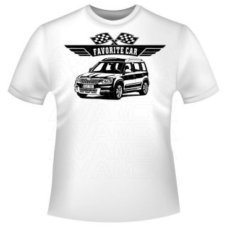 Skoda Yeti T-Shirt / Kapuzenpullover (Hoodie)