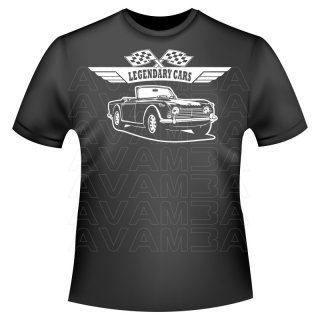 Triumph TR4   Auto T-Shirt/Kapuzenpullover (Hoodie)
