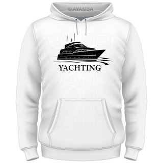 Yachting Motorjacht T-Shirt/Kapuzenpullover (Hoodie)