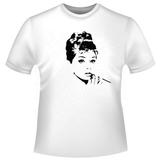Audrey Hepburn No2 T-Shirt/Kapuzenpullover (Hoodie)