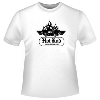 Hot Rod (Version6) T-Shirt / Kapuzenpullover (Hoodie)