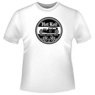 Hot Rod (Version1) T-Shirt / Kapuzenpullover (Hoodie)