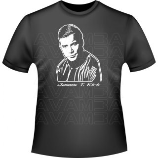 James T. Kirk Captain Kirk T-Shirt/Kapuzenpullover (Hoodie)