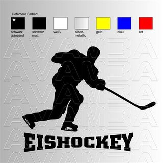 Eishockey; Player Aufkleber Sticker