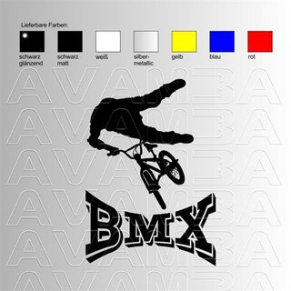 BMX (3) Aufkleber Sticker