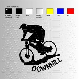 Mountainbike MTB Downhill Aufkleber Sticker