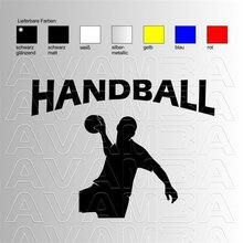 Handball Aufkleber Sticker