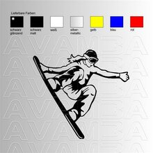 Snowboard - Snowboarding (1) Aufkleber Sticker