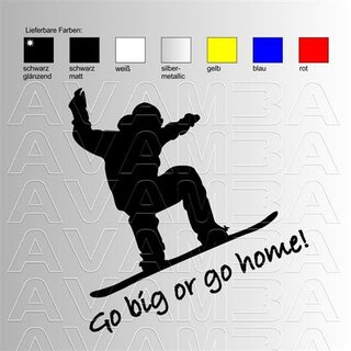 Snowboard - Snowboarding (5) Aufkleber Sticker