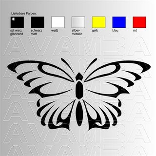 Aufkleber/Sticker Schmetterling (1)