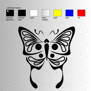 Aufkleber/Sticker Schmetterling (2)