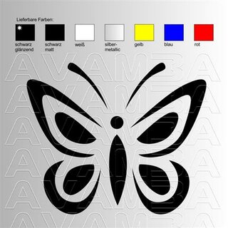 Aufkleber/Sticker Schmetterling (3)