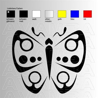 Aufkleber/Sticker Schmetterling (4)