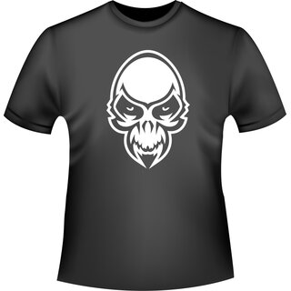 Schädel/Totenkopf Shirt Skull only