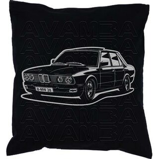 BMW 5er E28 Version2  (1981-1987) Car-Art-Kissen / Car-Art-Pillow