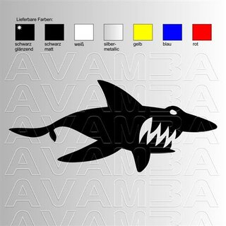 Aufkleber / Sticker Hai