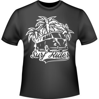 Surferbulli on beach Surfershirt T-Shirt/Kapuzenpullover (Hoodie)