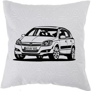 OPEL Astra H 5T (2004-2010) - Car-Art-Kissen / Car-Art-Pillow