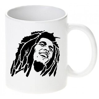 Bob Marley (V3) Keramiktasse (hochglnzend u. handbedruckt)