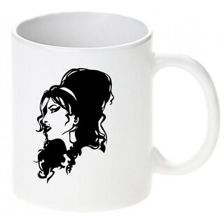 Amy Winehouse No2 Keramiktasse (hochglnzend u. handbedruckt)