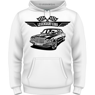 Mercedes W116  S-Klasse V2  (1972 - 1980)  T-Shirt/Kapuzenpullover (Hoodie)