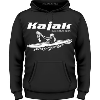 Kajak pure nature sport (No4) T-Shirt/Kapuzenpullover (Hoodie)