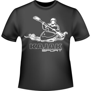 Kajak Sport (No5) T-Shirt/Kapuzenpullover (Hoodie) - AVAMBA SHOP - di