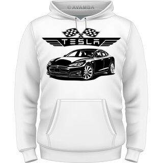 TESLA Model S T-Shirt / Kapuzenpullover (Hoodie)